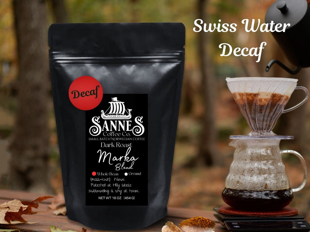 Marka Decaf Dark Roast – Sannes Coffee Co.