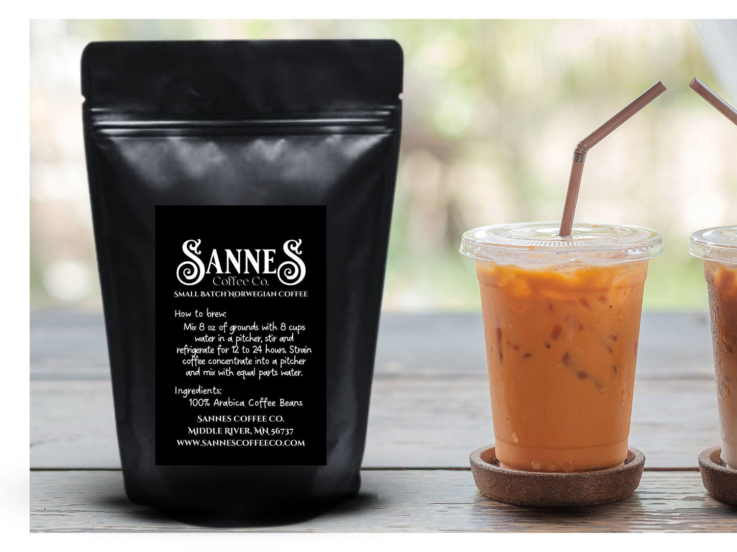 Iskaffe 8oz cold brew