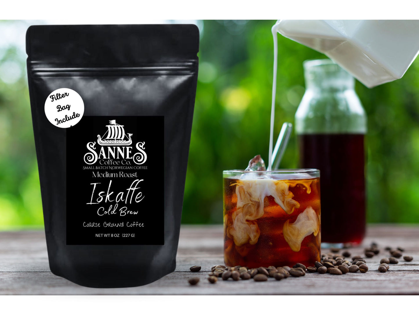 Iskaffe 8oz cold brew