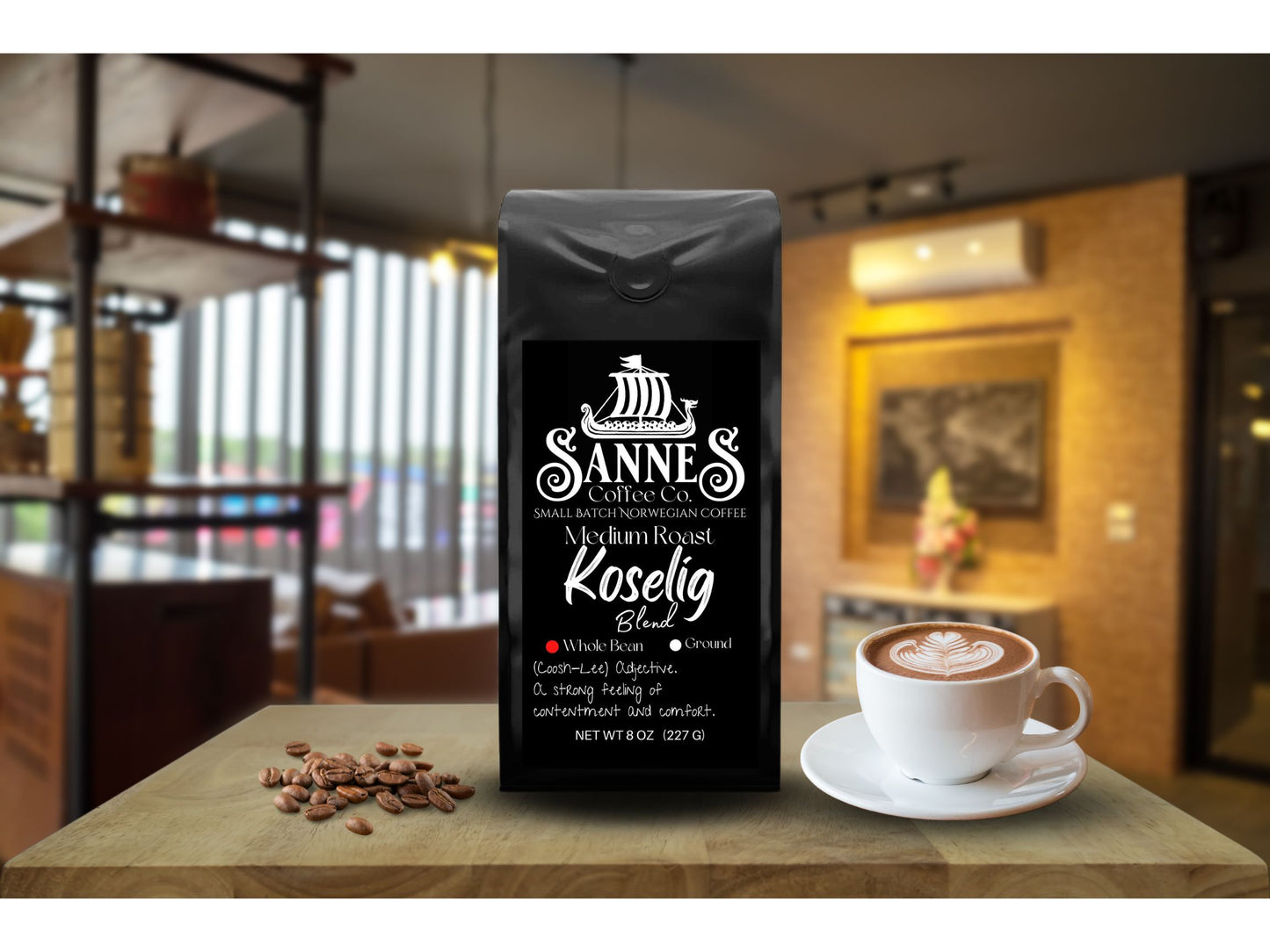 Koselig Blend 8oz Medium Roast