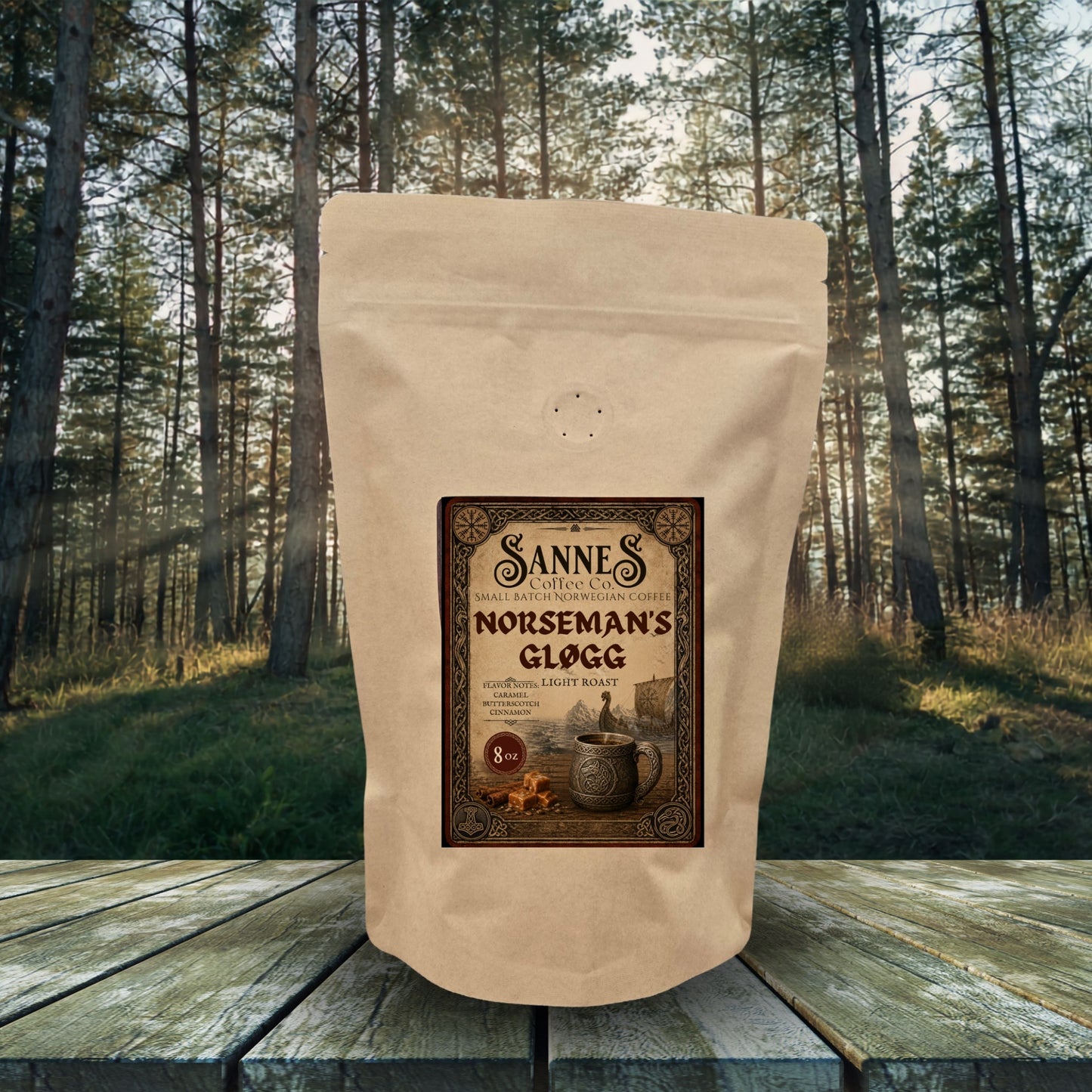 Norsemans Gløgg Light roast Flavor
