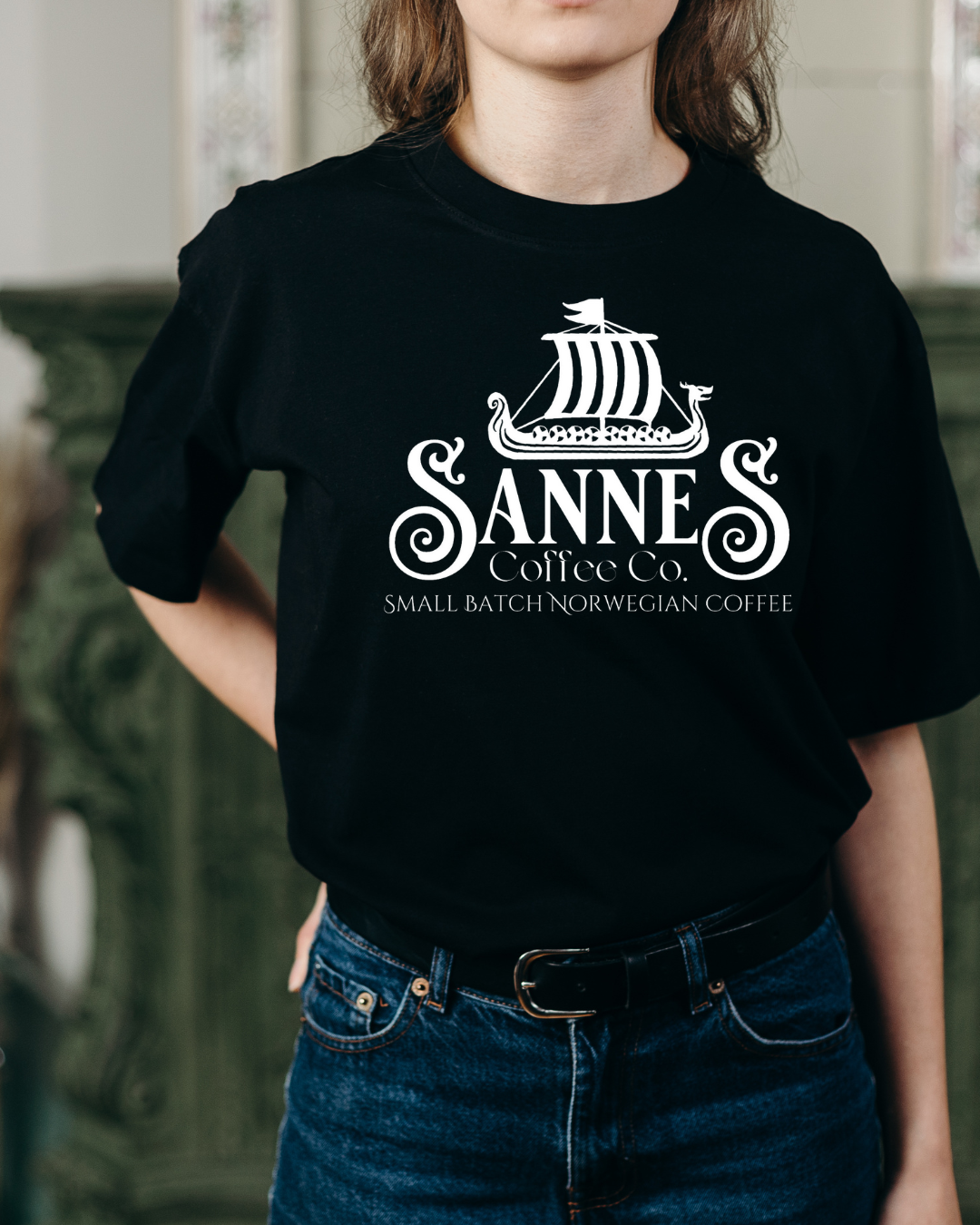 Classic Sannes Coffee T-shirt
