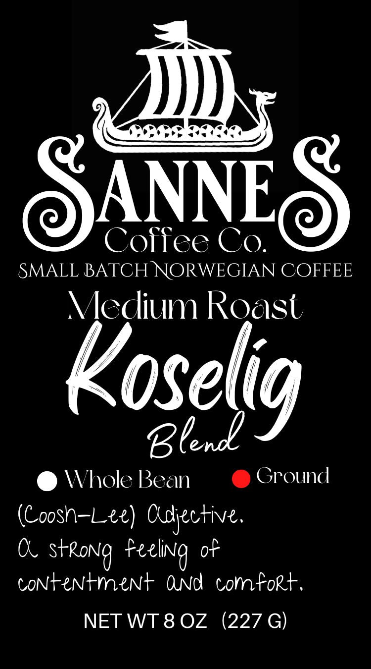 Koselig Blend 8oz Medium Roast
