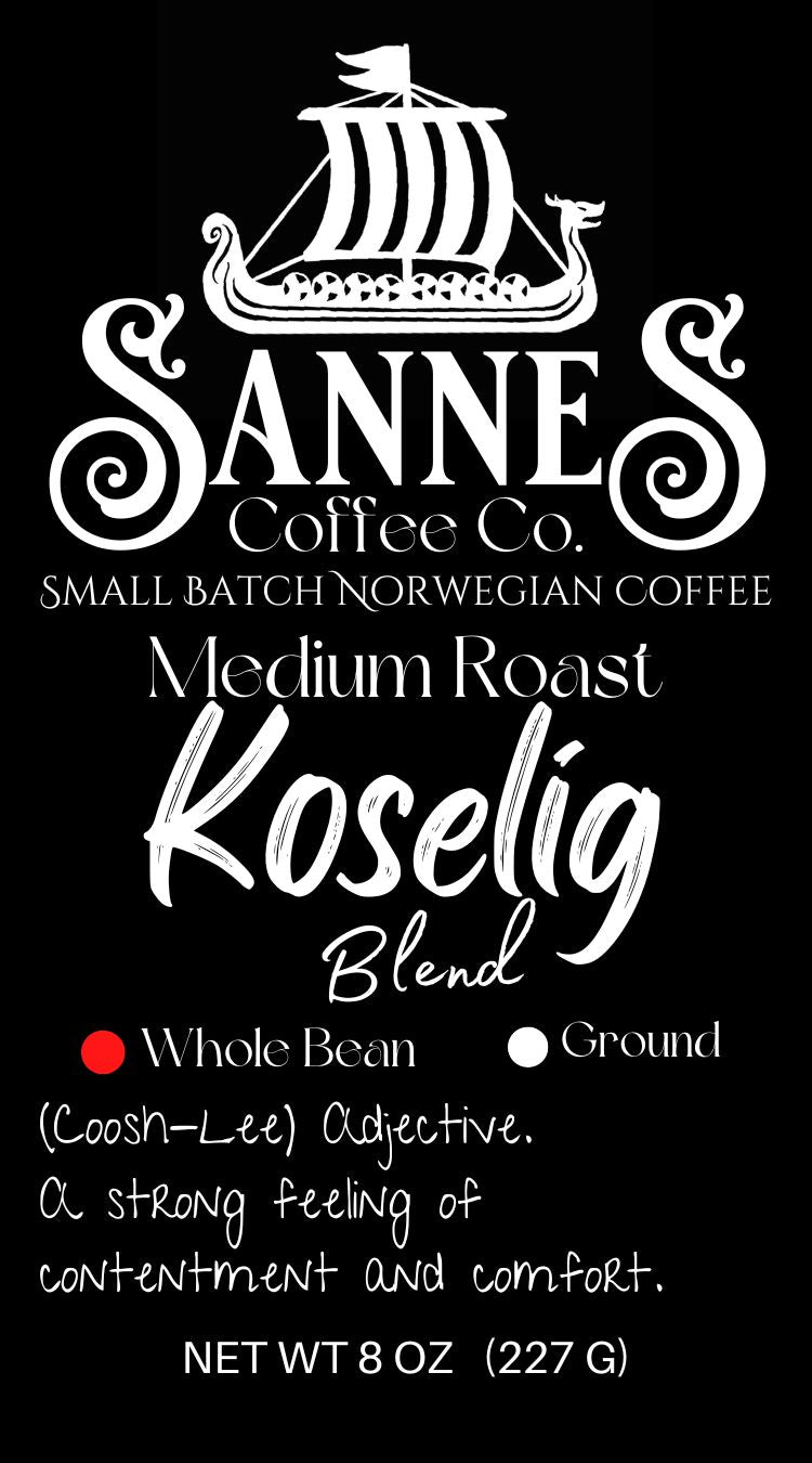 Koselig Blend 8oz Medium Roast